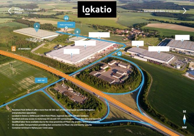 Pronájem skladu, Kostelec - Ostrov u Stříbra, 18000 m2