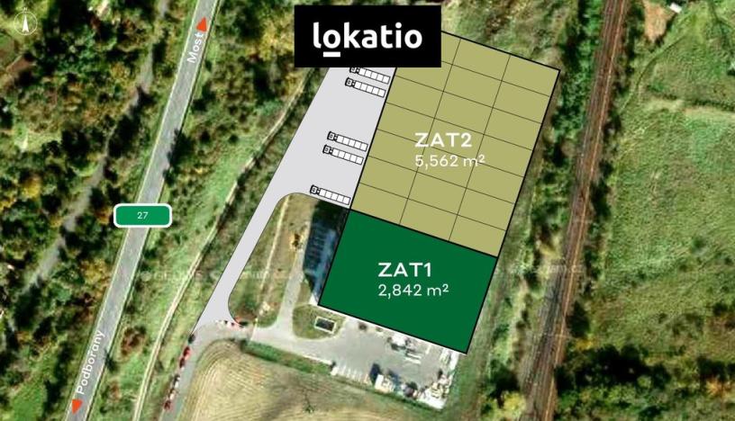 Pronájem skladu, Žatec, Plzeňská, 5562 m2