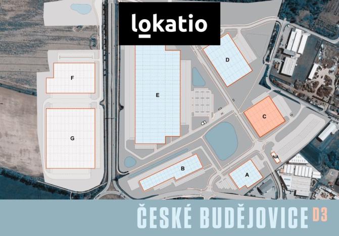 Pronájem skladu, České Budějovice, Okružní, 30300 m2