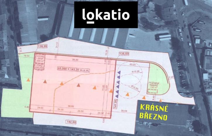 Pronájem skladu, Ústí nad Labem - Krásné Březno, U Cukrovaru, 6685 m2