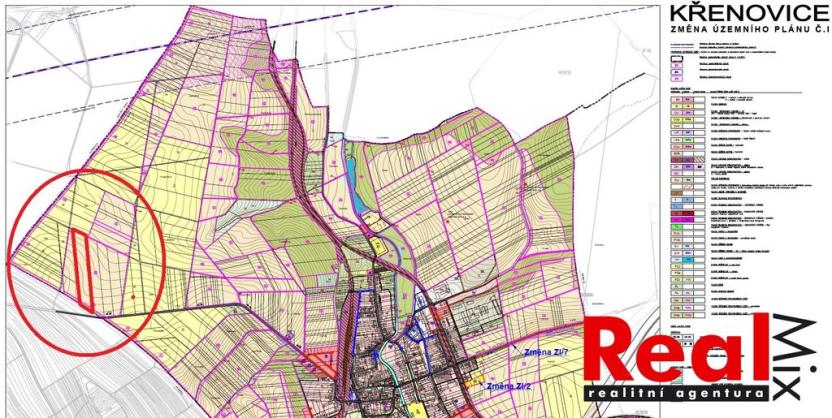 Prodej zemědělské půdy, Křenovice, 38913 m2