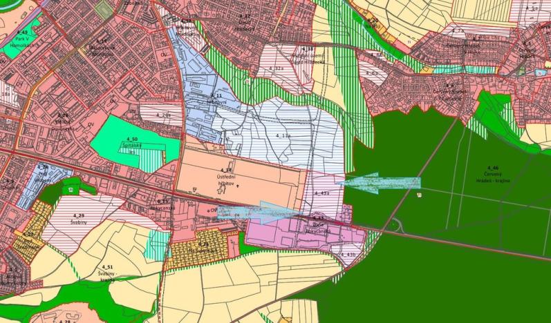 Prodej pozemku pro komerční výstavbu, Plzeň, Rokycanská, 22239 m2